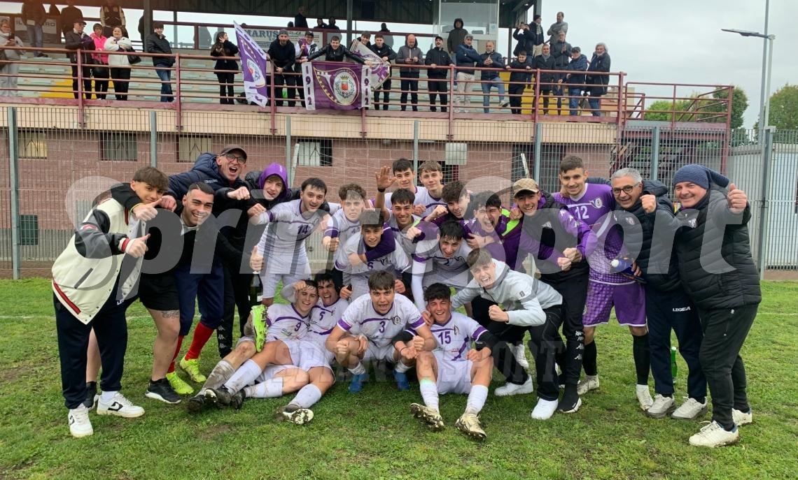Settimo, Under 19 Torino, Festeggiamenti primato classifica setto under 19 Torino