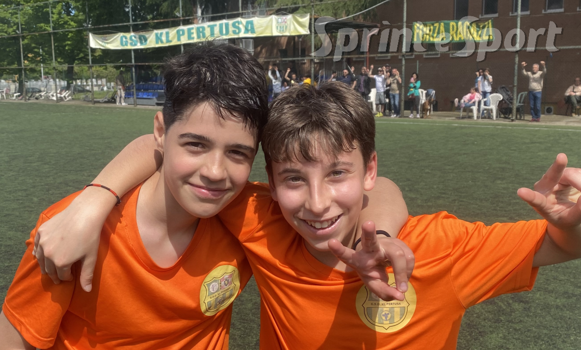 KL Pertusa-Pecetto 3-1 Provinciali Piemonte Under 14: I due marcatori della gara Tenace Matteo e Perrone Edoardo