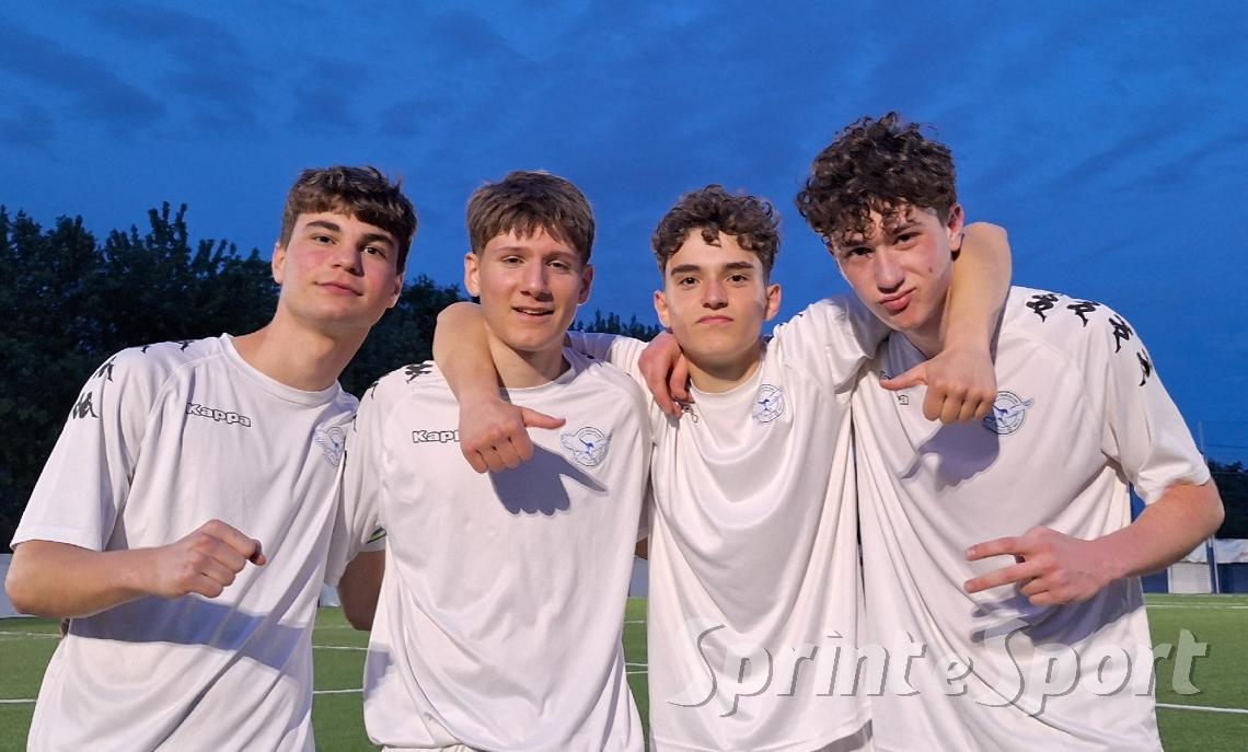 Gabriele Delle Cave, Alessio Angiò, Federico Iecco e Davide Vazzana; Under 17 Vigor Milano