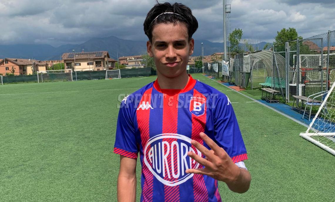 Under 15 Torino, Pianezza-Barcanova 1-4. Il Capitano blaugrana Nicolò Corda autore di una grande prestazione.
