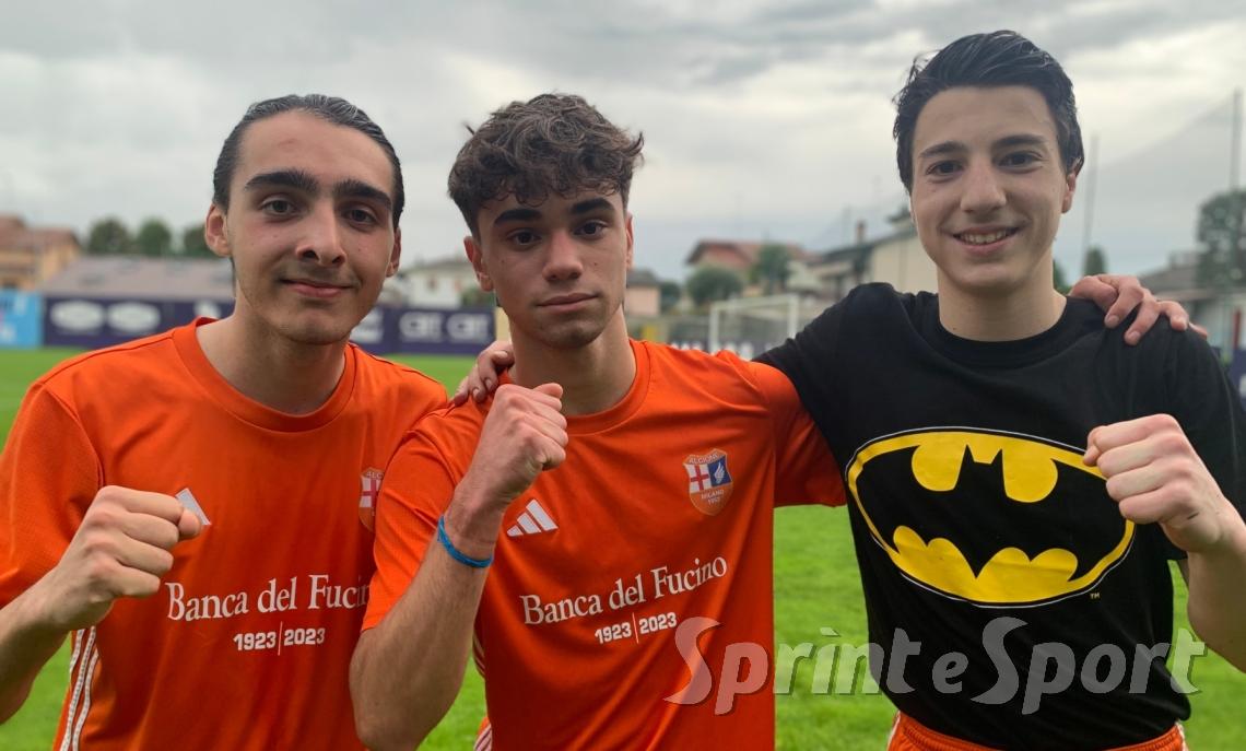 CATTANEO MATTIA CASAZZA FILIPPO LUCCHINI ANDREA ALCIONE UNDER 15 ÉLITE