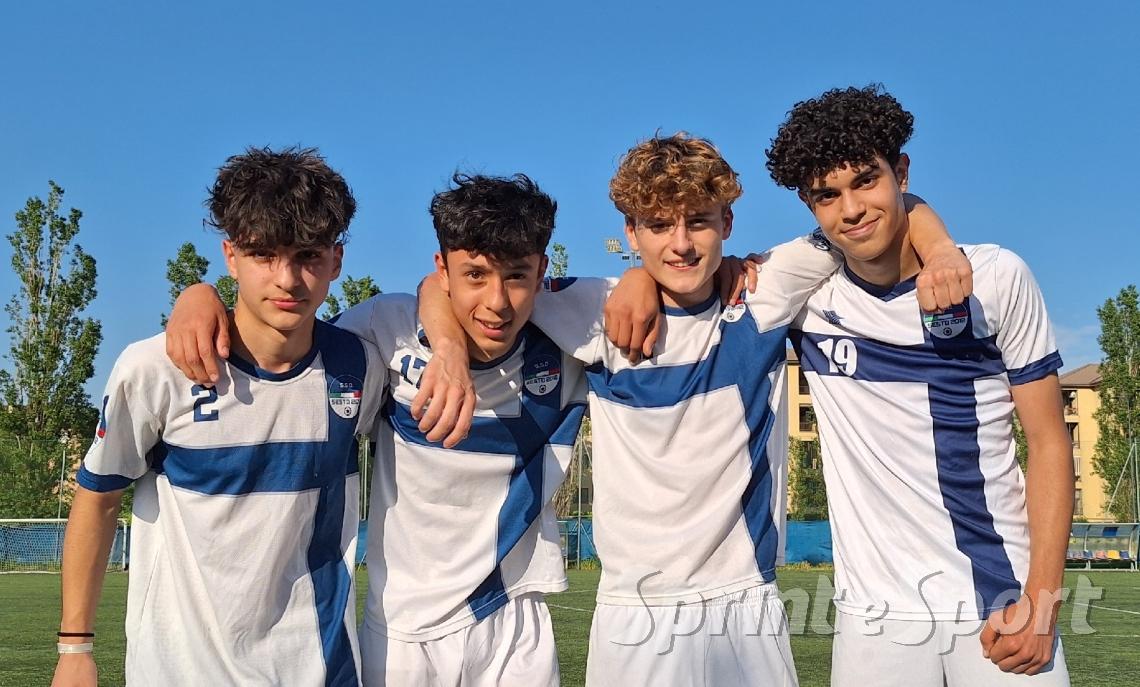 Thomas De Florio, Alessandro Manna, Andrea Bertolini e Omar Al&igrave;; Under 15 Sesto 2012