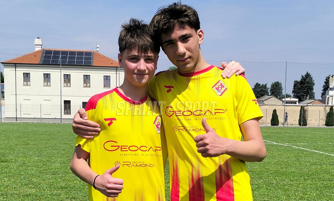 Under 15 Bra-Lenci Poirino 1-1, Giovanni Ciravegna e Brayan Gerace