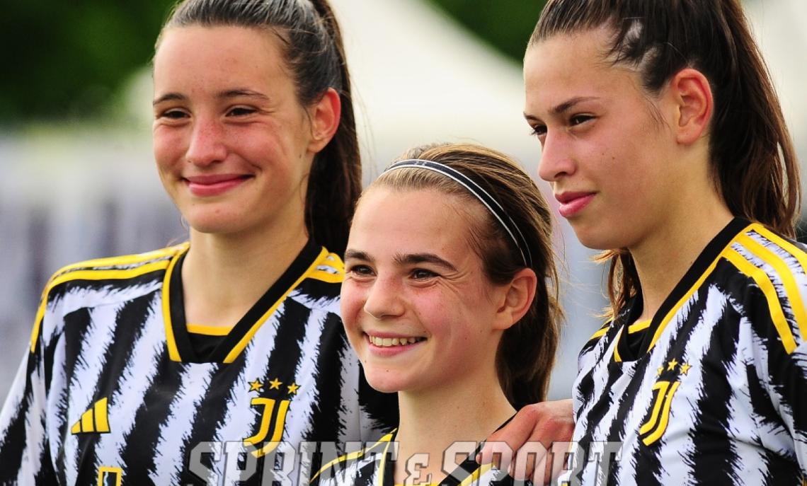 Valentina Picardi, Milena Demarchi e Carolina Bertora, Juventus under 17 Femminile