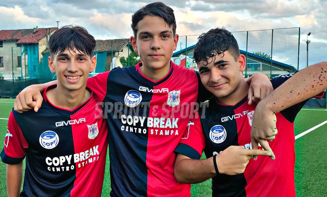 Under 14 Provinciali Torino Girone C: Mappanese-Dreuntina 0-4, gli autori dei gol Samuele Napoli, Alexandro Palamarciuc e Samuel Orfano