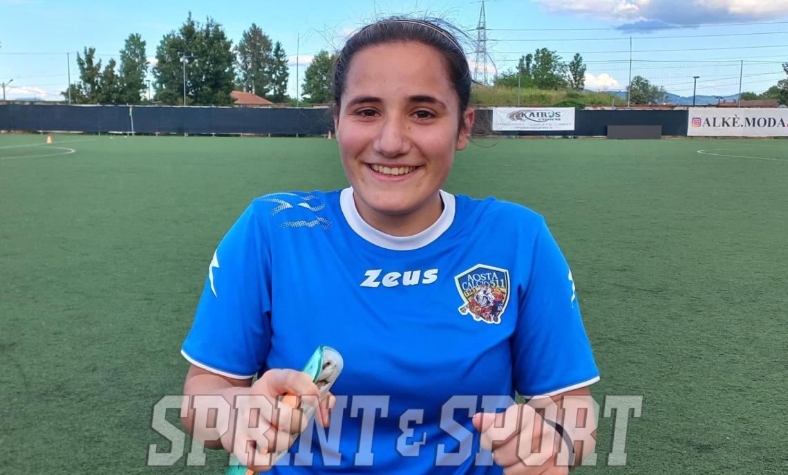 UNDER 15 FEMMINILE AOSTA 511-VENARIA 1-3 GRETA ALLAMANI