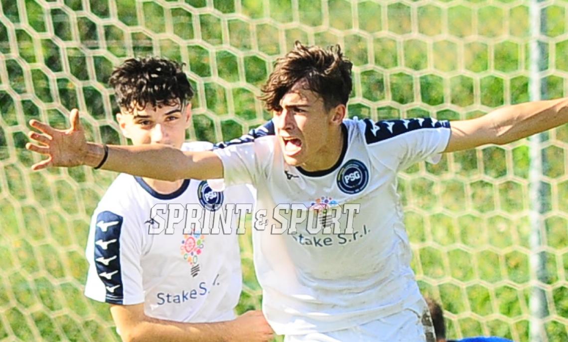 Under 16 Triangolare finale, PSG-Druentina 2-1,Tommaso Past&egrave; 