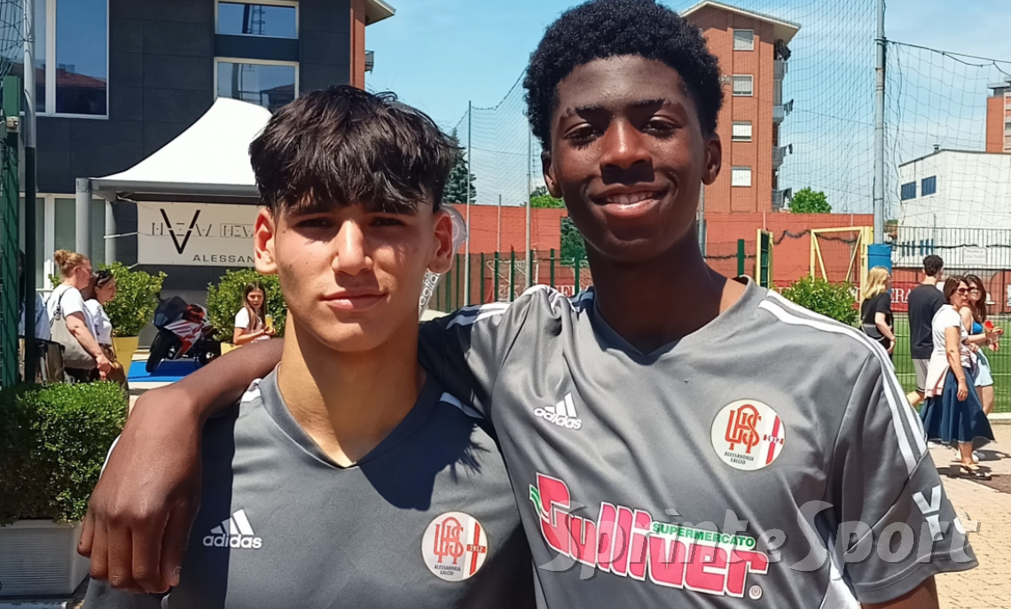 Under 15 Serie C - Alessandria-Pro Sesto: I grigi si battono da leoni ma il pari rimanda al ritorno la qualificazione storica alle semifinali. In foto Ribellino e Idahosa