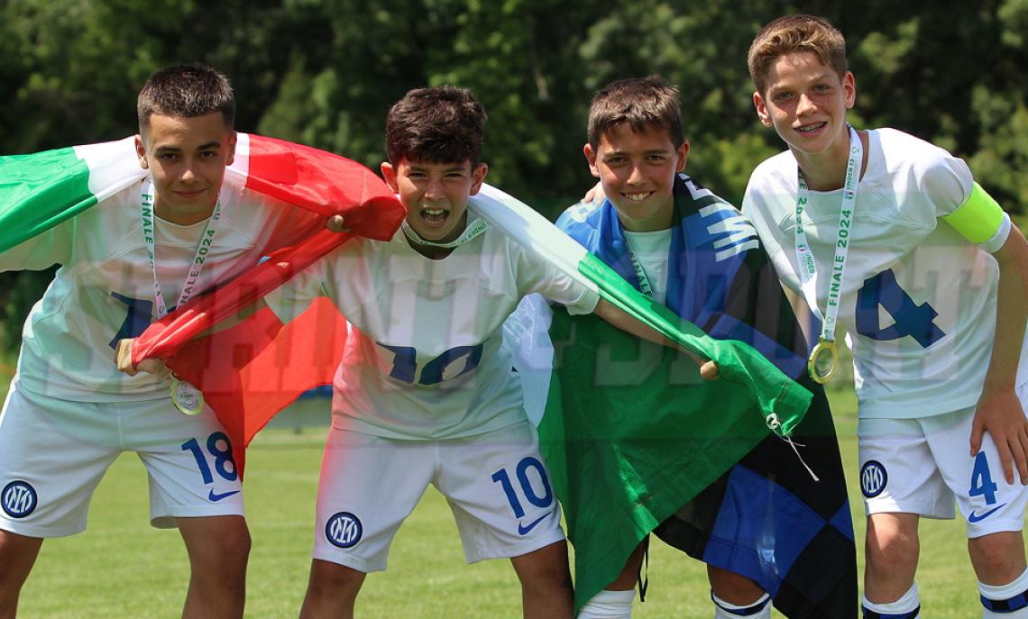 L'Inter vince un altro Scudetto! I classe 2011 