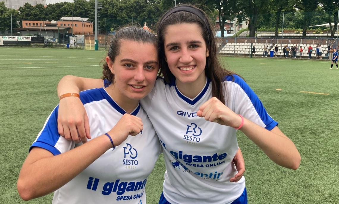 Giulia Farina da 9 con tre gol segnati in dodici minuti; Alessia Nuzzi in campo fa cose da fuoriclasse: 8.5