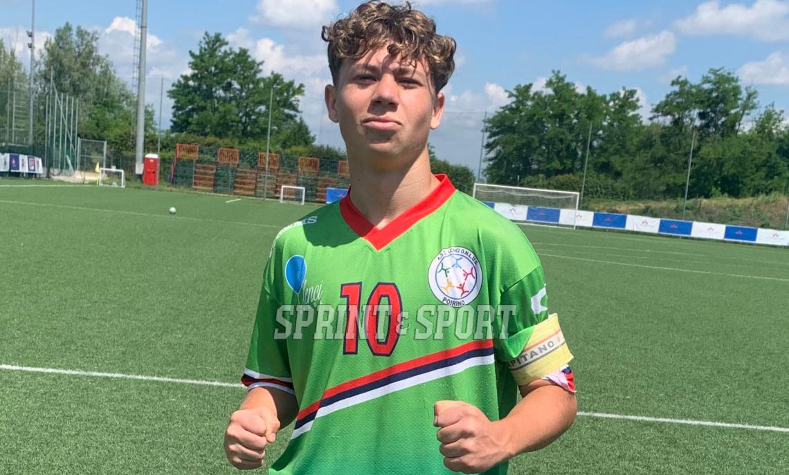 Under 15 Lenci Poirino, Andrea Elia autore di due gol e un assist nel pirotecnico 4-4 tra Vinovo e Lenci Poirino