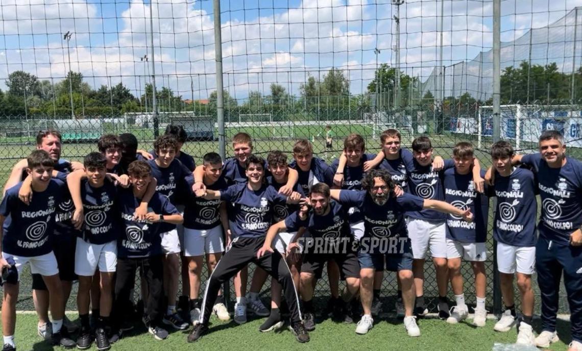 Under 15 Vinovo Sport, I ragazzi di Davide Carulli trovano all'ultimo respiro il gol che vale l'accesso ai regionali.