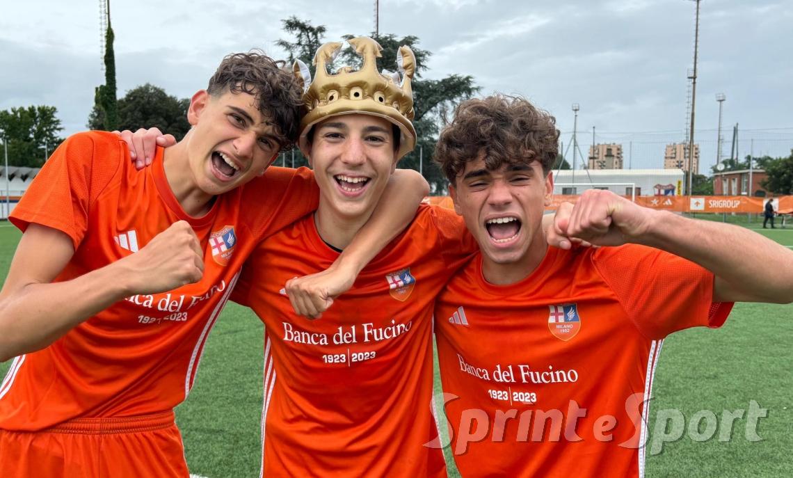 FONTANA ALESSANDRO LUCCHINI ANDREA CASAZZA FILIPPO ALCIONE UNDER 15 &Eacute;LITE