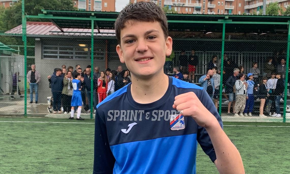 Under 14 San Giorgio-Pozzomaina 0-1,  Giovanni Gaudiello man of the match con il suo gol dell'ex