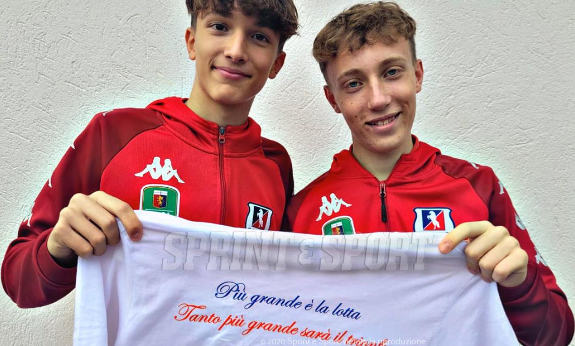 Under 14 Garino Pietro Gramglia Simone Novarino
