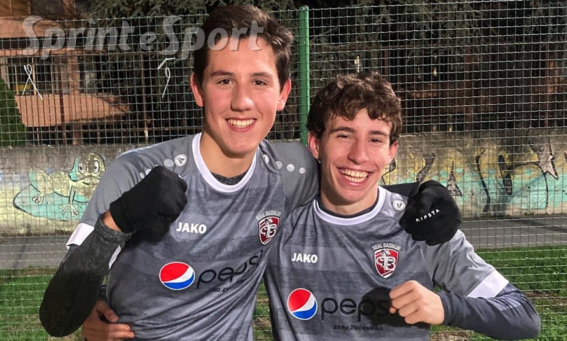 Mattia Gamboni e Leonardo Ponticelli; Real Basiglio Under 16