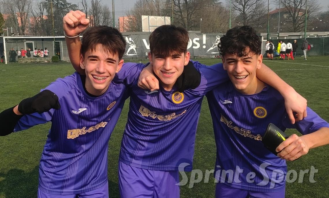 Francesco Cerato, Riccardo Visconti Moro, Nicolò Menci; Villapizzone Under 15