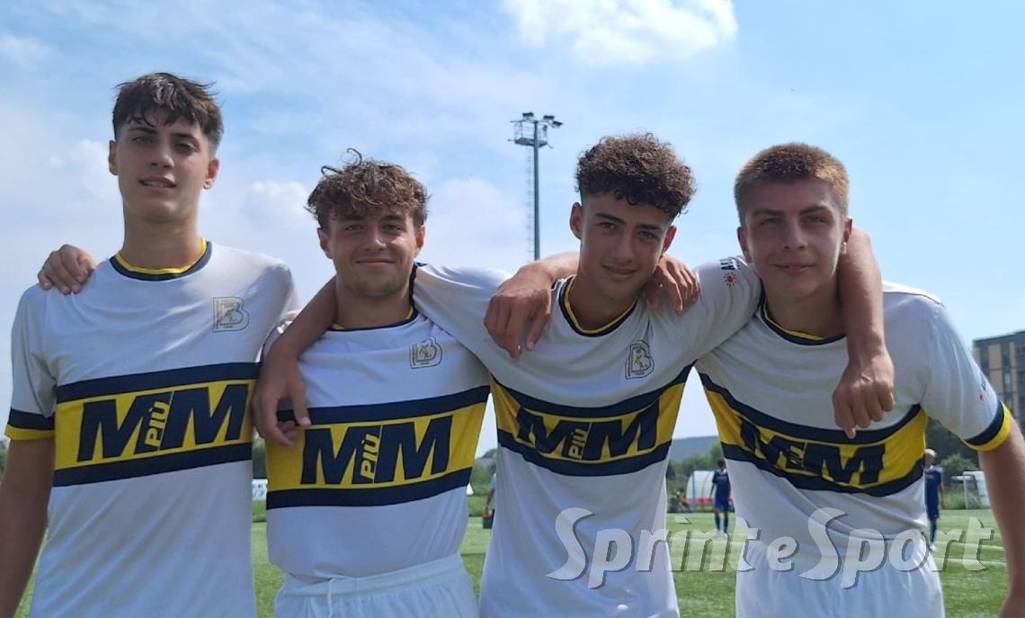 Corrado Spadone, Giacomo Masetti, Leonardo Zanni e Manolo Callea; Under 17 &eacute;lite Baranzatese