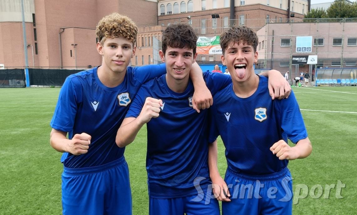 Andrea Iazzarelli, Luca Cosentino, Leonardo Politanó; ORIONE UNDER 19