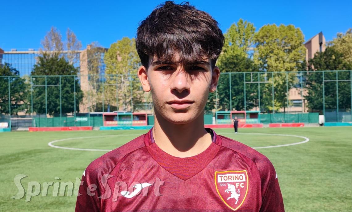 Under 15 A-B  • Francesco Amico, trequartista classe 2010 del Torino, autore di una tripletta nella gara di esordio con la nuova maglietta contro il Modena. Torino-Modena 3-2.