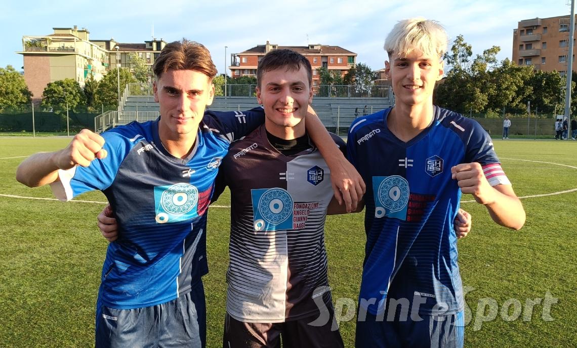 Luca Fava, Tommaso Pizzi, Andrea Scalpelli; SEMPIONE UNDER 19