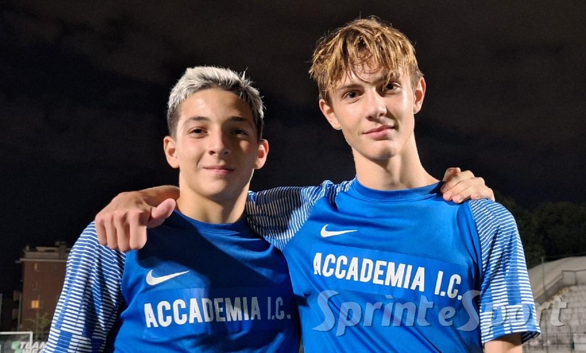 Andrea Bardelli ed Edoardo Bonzi; Under 15 &Eacute;lite Accademia Inter