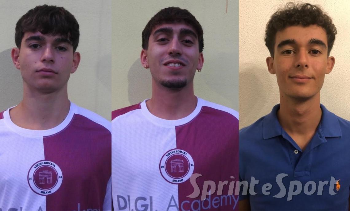 Tommaso Nicora, Mattia Nicora, Francesco Pisani