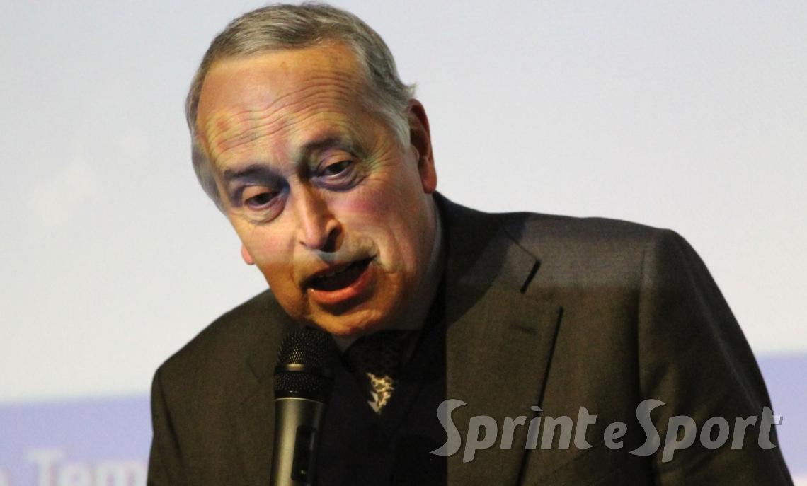 Riforma del calcio italiano: la Serie D al bivio del cambiamento tra playoff, meno squadre e gironi. In foto Giancarlo Abete