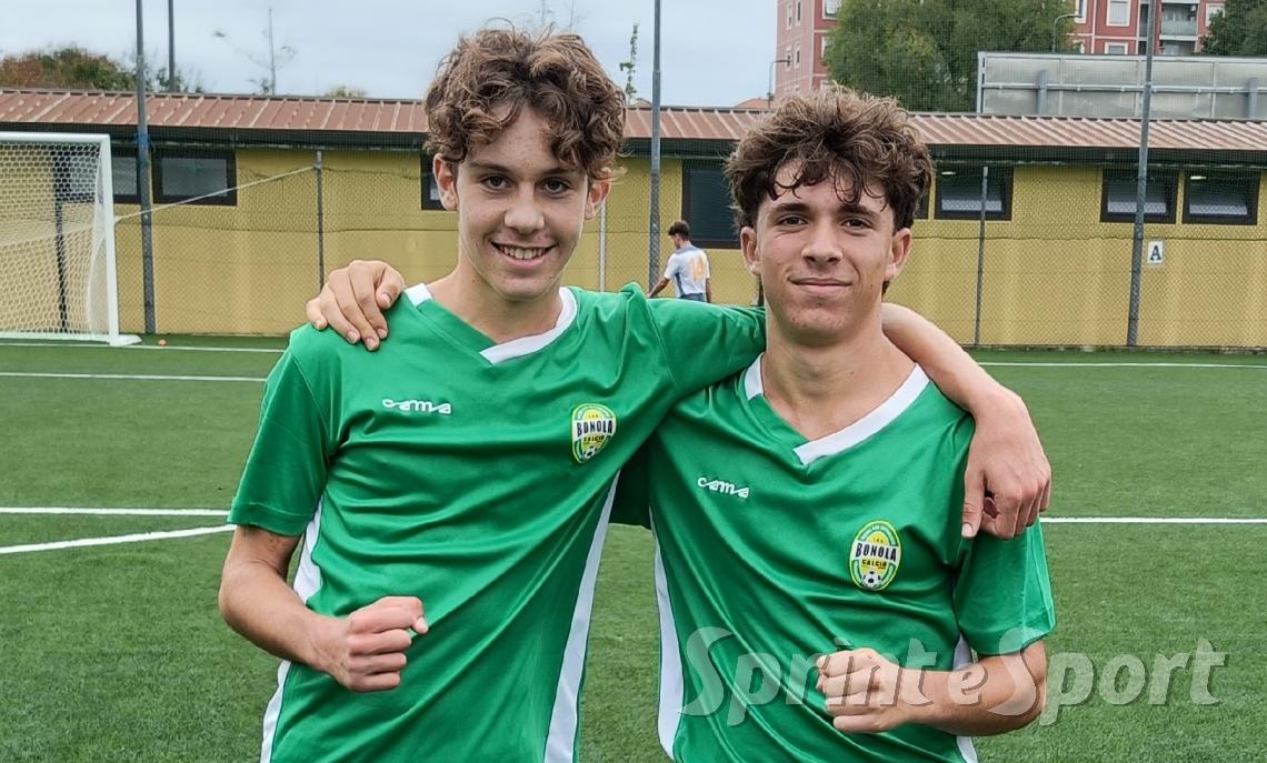 Christian Medici e Davide Bresciani; BONOLA UNDER 17