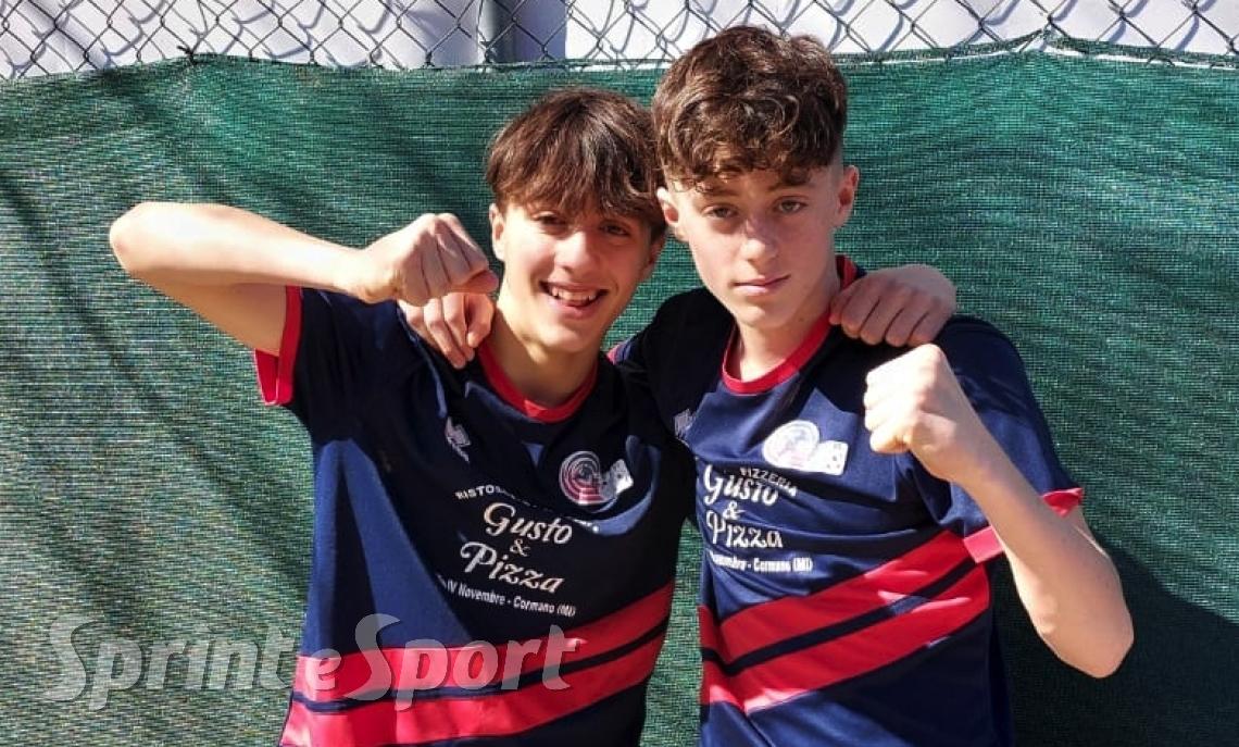 Riccardo Anelli e Lorenzo Anelli; COB 91 UNDER 16