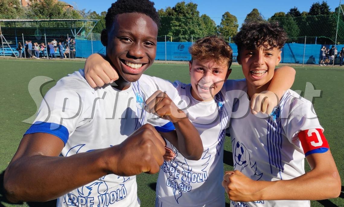 Porporati Under 15 Piemonte: Zarba Eghenarior Biondi Vittorio e Gassas Adam