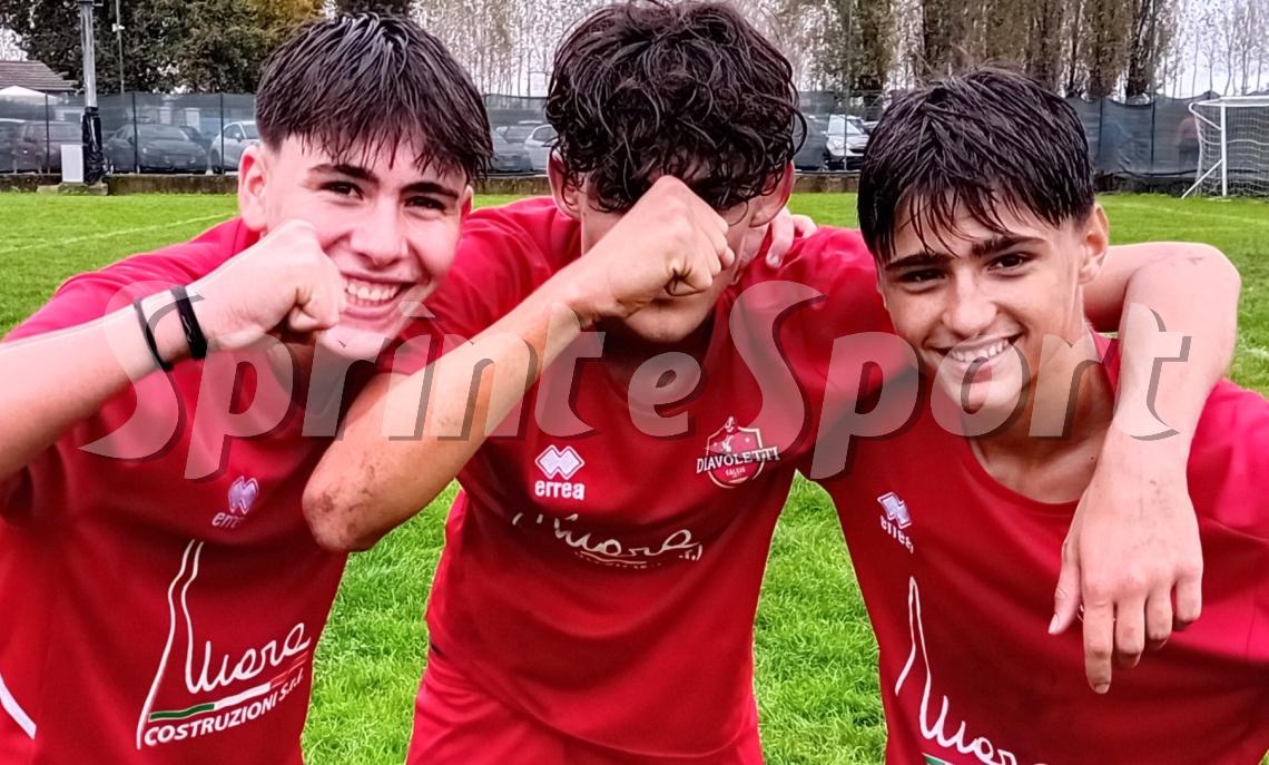 DIAVOLETTI-CANADÀ UNDER 16 - DIEGO AVILIA LORIS BARBERIS JACOPO FIORE