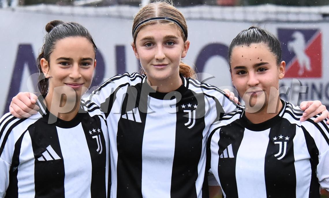 Under 15 Piemonte Torino, Juventus Porporati 10-0, le migliori: Martina Battocchio, Marta Gricolo, Sabrina Campi (foto Cassarà)
