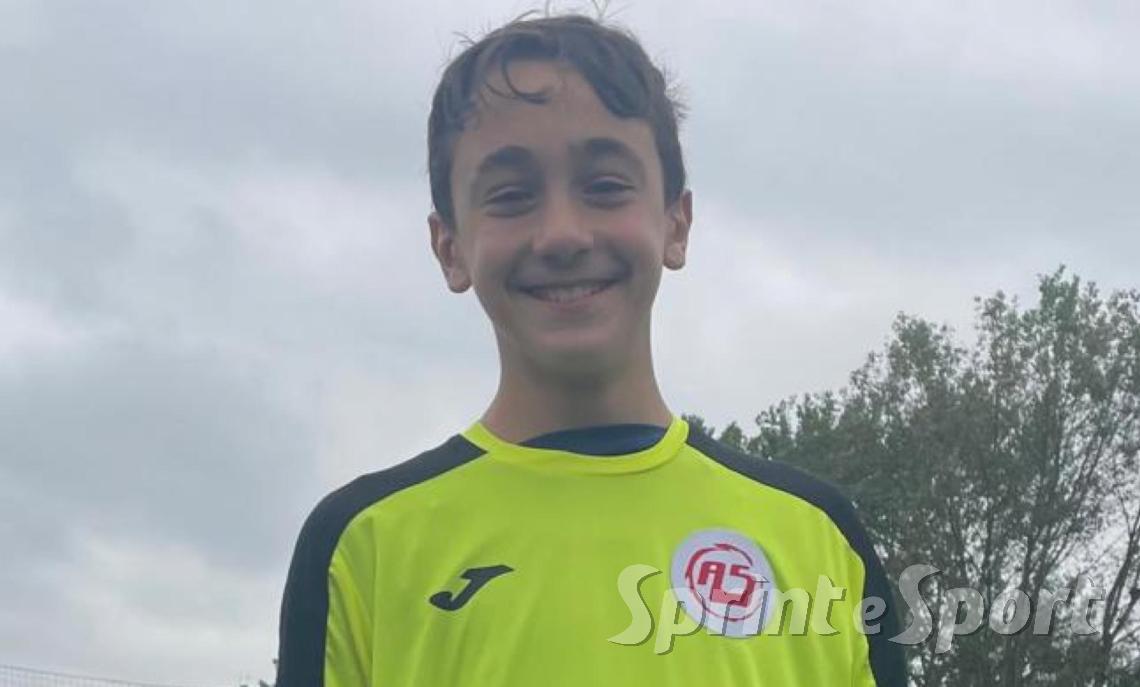 Pizzata Federico, autore di tre reti per il La Loggia