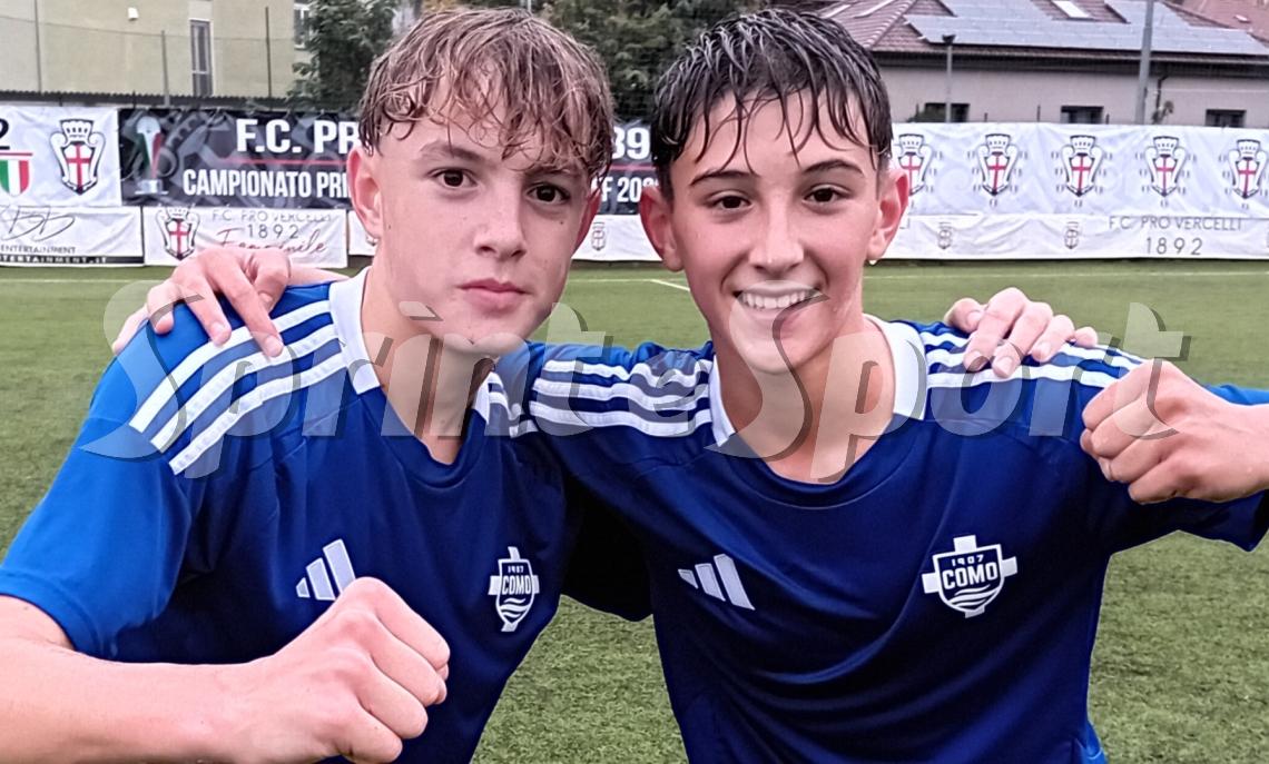 PRO VERCELLI-COMO UNDER 14 - ANDREA DELLA CRISTINA RAFFAELE COLLONI