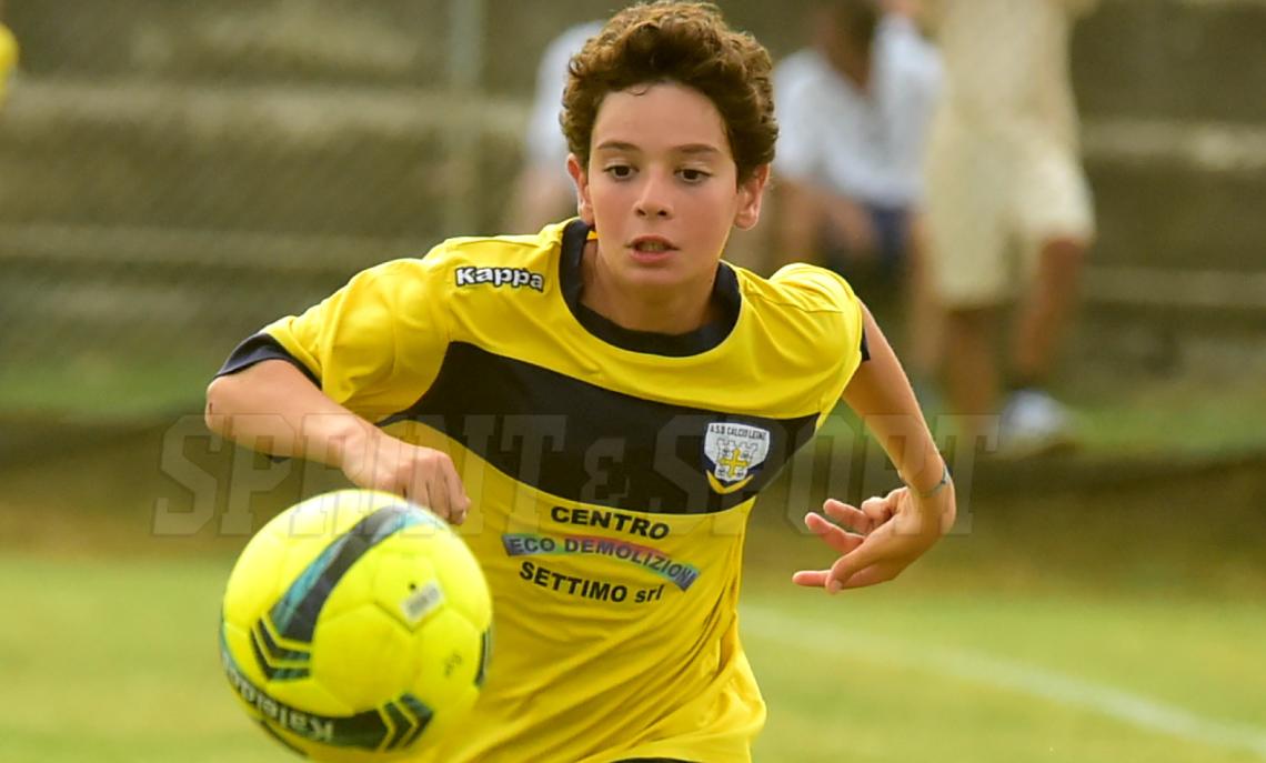 Under 14 Ivrea, Luca Brizzo centrocampista del Leinì