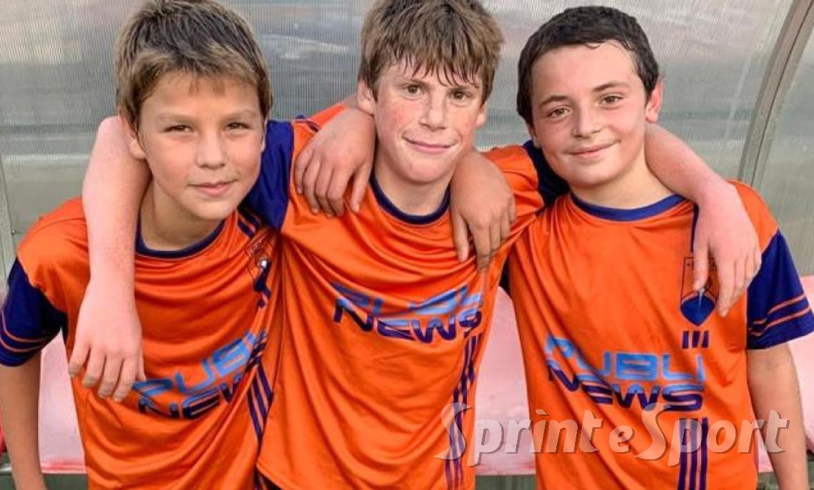 Fossali, Gavioli e Grava: autori dei quattro gol dell'Arca