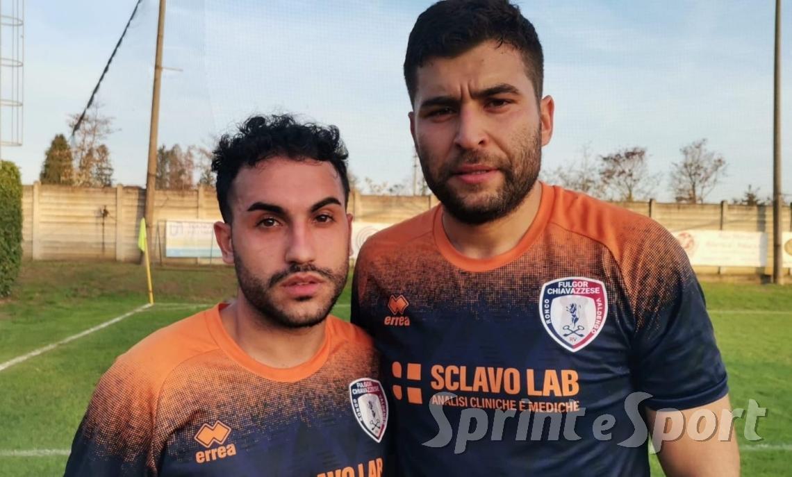 Alessio Usei e Diego Giordano della Fulgor Chiavazzese RV