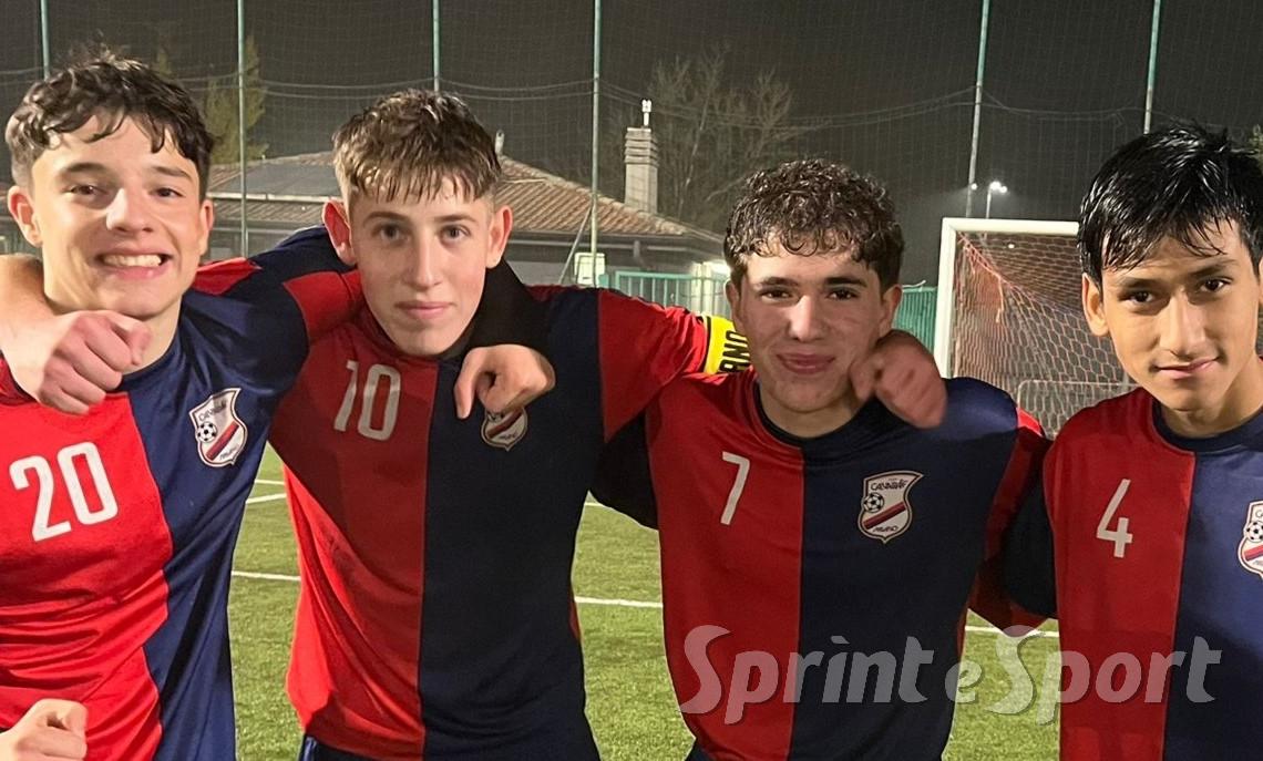 UNDER 16 ACADEMY CALVAIRATE • Rosetti, Tavecchia, Aiello e Baptista