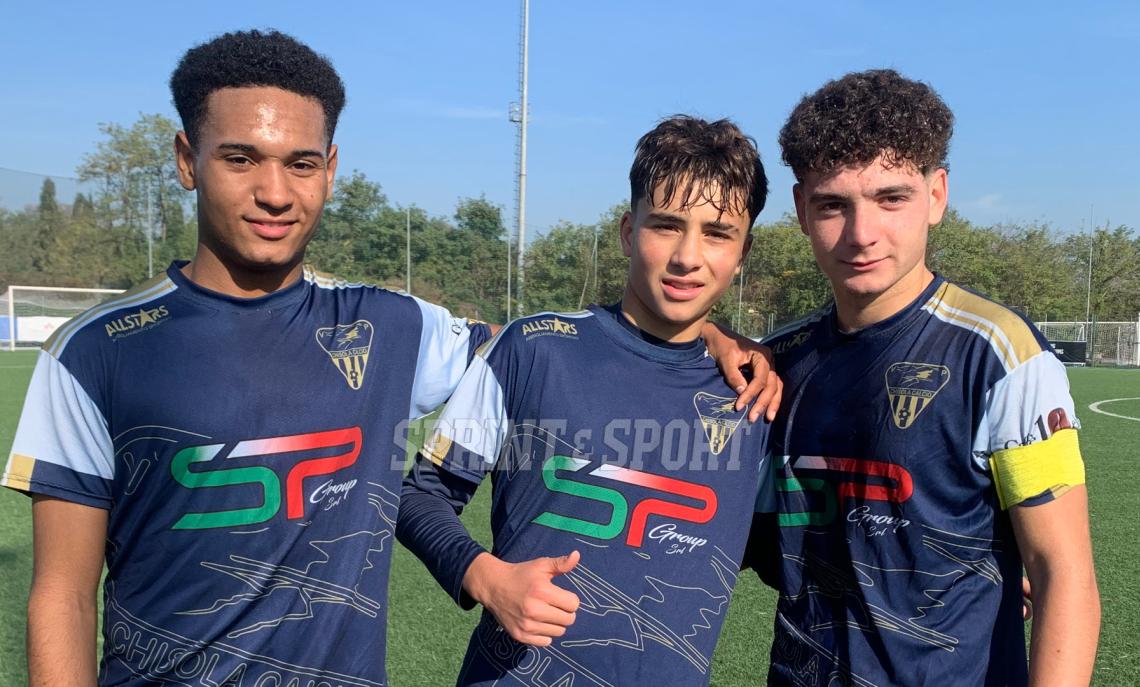 Under 17 Piemonte, Chisola Ovadese  7-0 • i protagonisti del match: Francesco Podio, Matteo Coco e Simone Chessa
