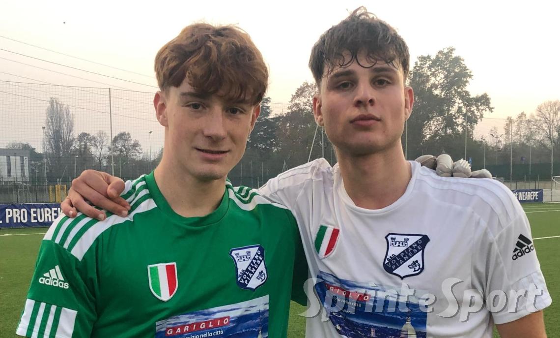 PRO EUREKA-VOLPIANO PIANESE, UNDER 19 PIEMONTE, SAMUELE MURGIA, NICCOL&Oacute; GIARDINO