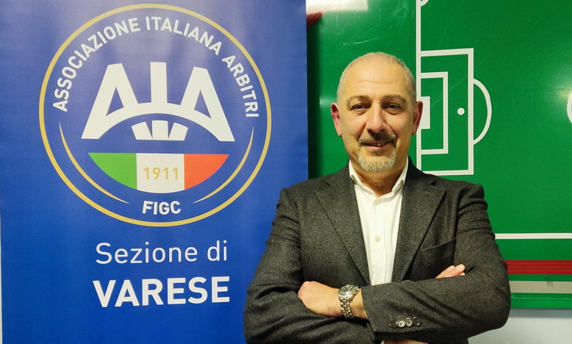 Roberto Arcari Farinetti confermato Presidente della sezione AIA di Varese