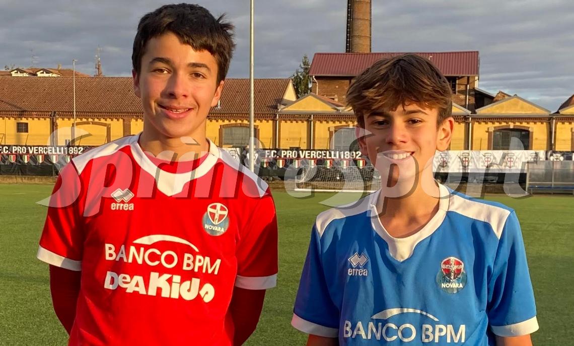 Basile Pier Giorgio, Cariotti Tommaso, Novara, Under 14