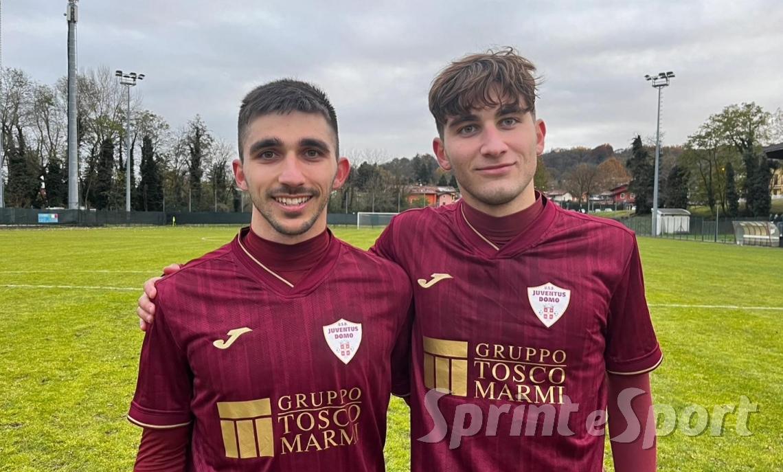 Luca Danzo e Francesco Zani della Juve Domo
