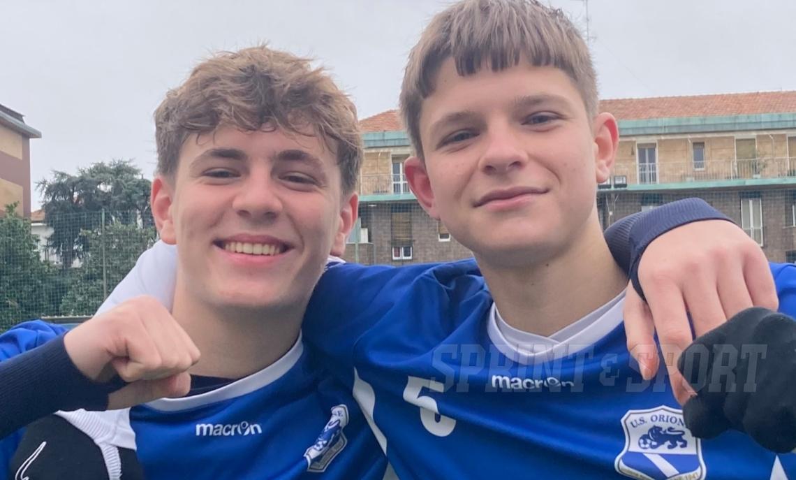 UNDER 17 ORIONE •  Mattia Darecchio e Stefano Paracchino