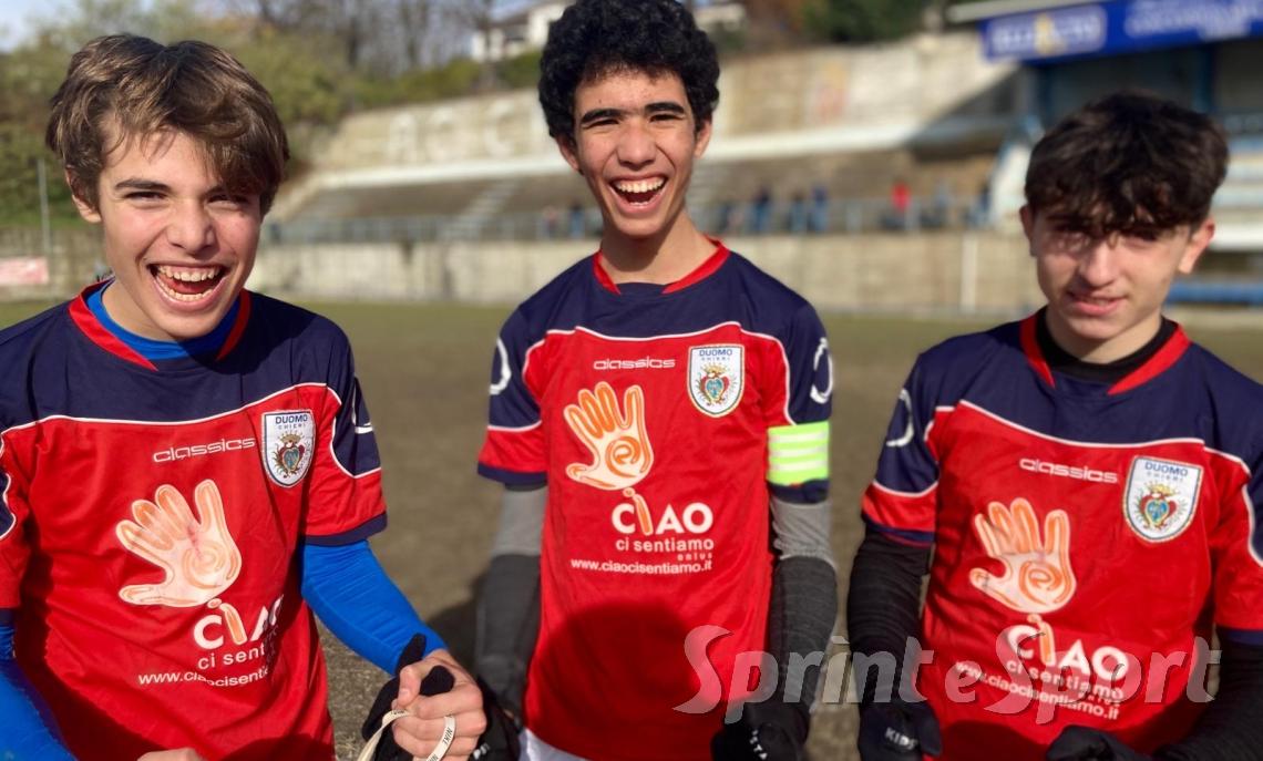 Da sinistra verso destra, i tre mattatori del Duomo Chieri: Federico Galetto, Matteo Biasiolo, Filippo Ferrante.