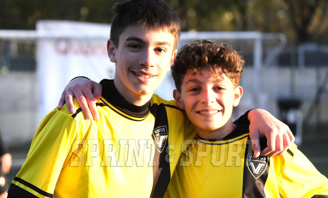 Provinciali Ivrea, vota il tuo MVP della settimana, in foto Emanuele Moscato e Lorenzo Pro della Virtus Accademia Under 14