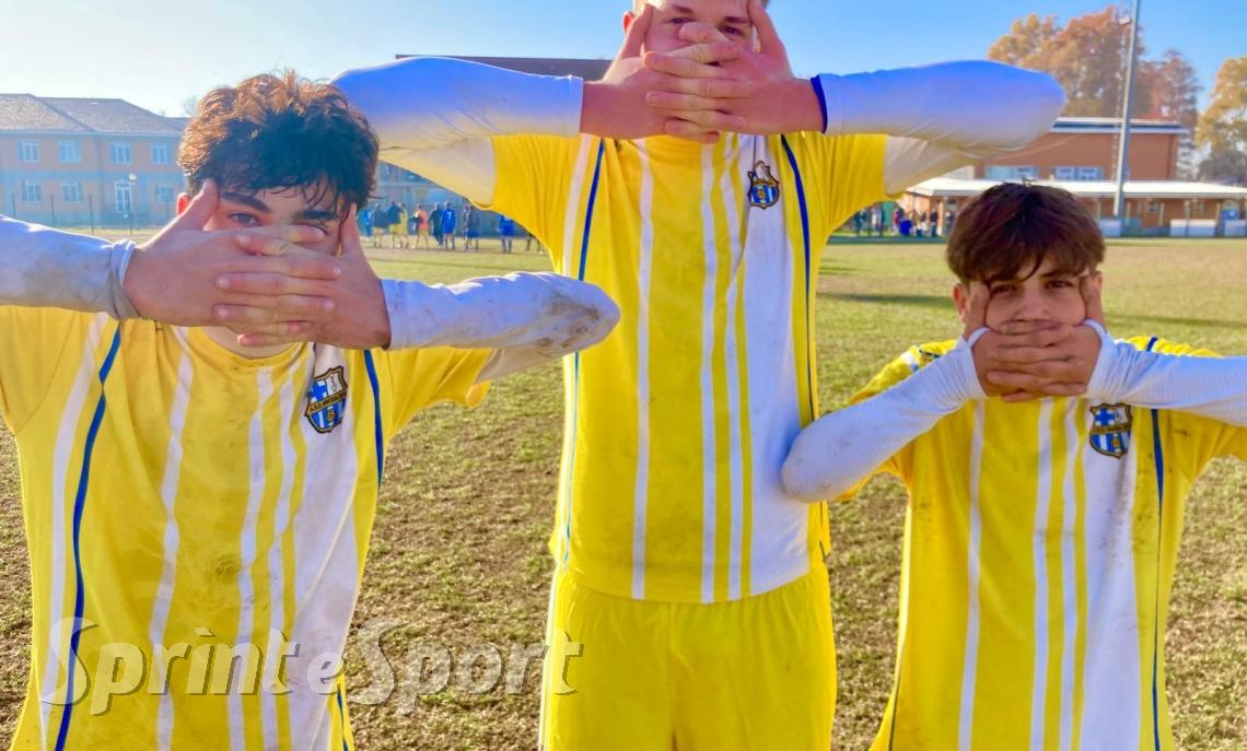 Da sinistra verso destra, i tre mvp del Santena 2014: Samuele Lazzari, Diego Navone e Alessandro D'Agostino