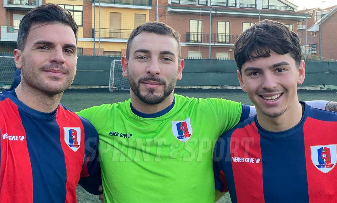 MIRAFIORI, ORBASSANO, PRIMA CATEGORIA PIEMONTE, ANDREA CASAGRANDE, MATTEO GIRARDI, ROBERTO MARINARO ORBASSANO