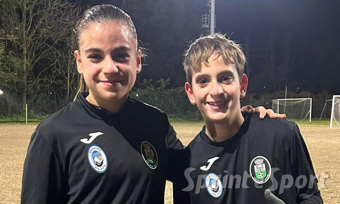 Avete mai sentito di un fratello e una sorella che giocano nella stessa squadra?